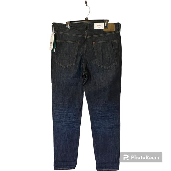 H&M Denim Jeans Men's 36x32 Dark Wash Tapered New with Tags India - Picture 12 of 16